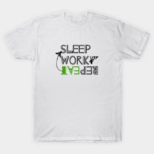 Sleep, Work, Eat, Repeat T-Shirt